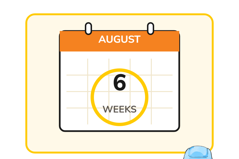 Six weeks until kindergarten — DexteDoodle on the milestone for your child and for you
